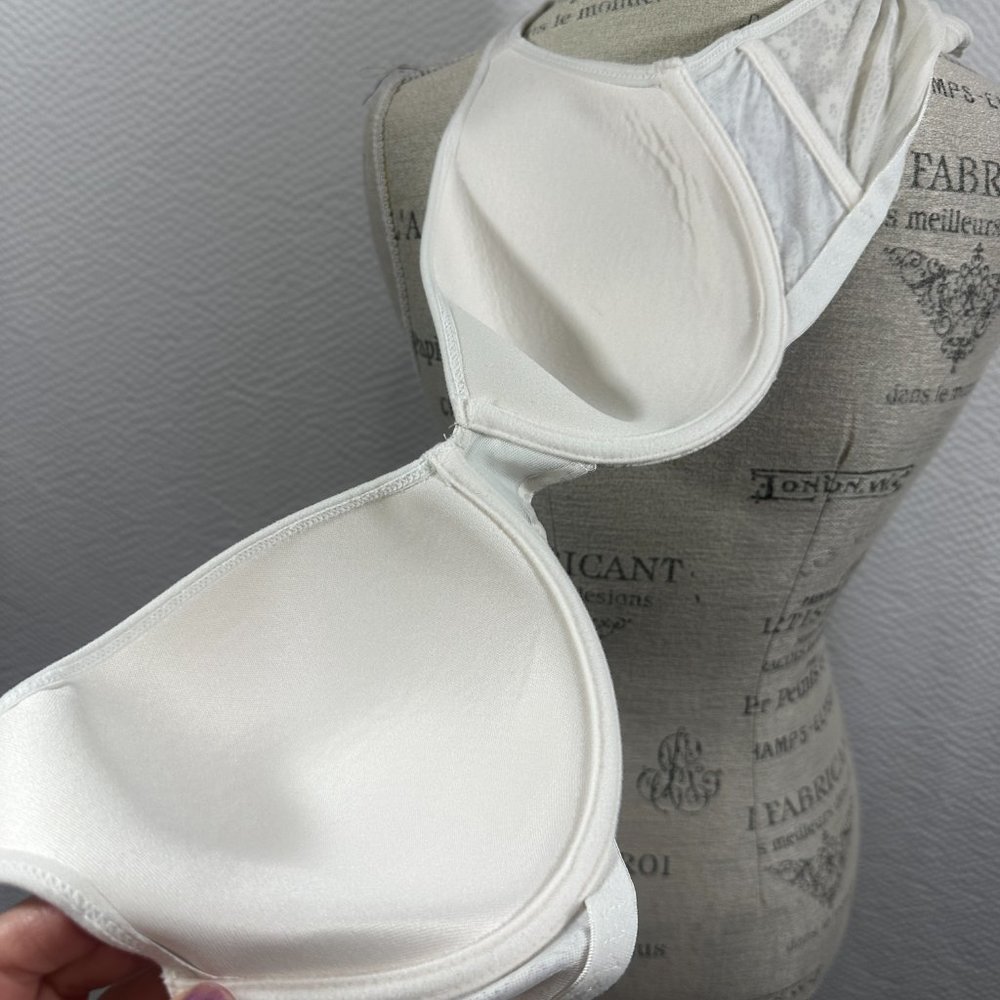 Lucky Brand Women's Full Coverage Push-Up Underwire Bra Beige/Print Tan Size 40D - Picture 5 of 6
